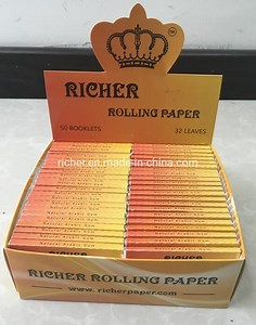 [Hot Item] 18GSM King Size Tobacco Paper Custom Design