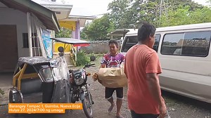 2.1K views · 23 reactions | Hulyo 27, 2024/7:00 ng umaga sa BARANGAY TAMPAC 1, GUIMBA, NUEVA ECIJA Hinahanda ang ipamimigay na relief mula sa buwis ng reaper. May inilaang 500 bag na naglalaman ng bigas, sardinas, kape at asukal. #ReliefPackage #MO27 #kapitanbenruflo #GuimbaNuevaEcija #SamaSamaTayoPilipino | Radyo Natin Guimba | Facebook