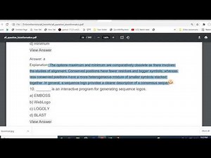 ICAR ASRB NET BIOINFO3