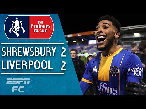 Shrewsbury shock Liverpool to force 4th-round replay | FA Cup Highlights
