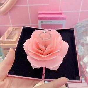 11K views · 536 reactions | Ring box instock 8000 kyats (Ring not included) | A Pink Heaven | Facebook