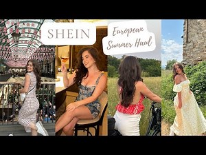 HUGE @Shein *Italy and London* | Summer Haul | Dresses. Swim. Activewear. Jewelry