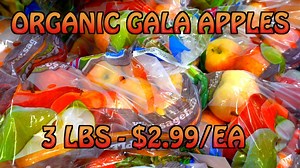 Sale - Organic Gala Apples 3Lbs - $2.99/Ea | Simply Fresh Market
