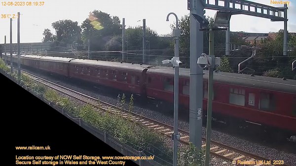 2.8K views · 217 reactions | The West Somerset Steam Express Bahamas Locomotive Societyy's #LMS Jubilee Class No. 45596 'Bahamas' leading The Railway Touring Company's The West Somerset Steam Express to Minehead. ℹ️ 1Z29 #Paddington to #Minehead  #Newbury  12/08/23 West Somerset Railway wsr.org.uk | Railcam | Facebook