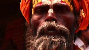 Kathmandu Nepal Circa 2010 Sadhu On: стоковое видео (без лицензионных платежей), 4892003 | Shutterstock