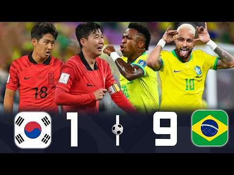 BRAZIL DESTROYED SOUTH KOREA AND STUNNED THE WORLD 🤯🔥💥 ❯ TOTAL HUMILIATION OVER TWO MATCHES