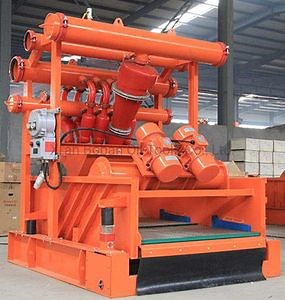 Drilling Fluid Equipment 120m³ /H Desander Desilter Mud Cleaner