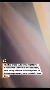 43K views · 710 reactions | A catastrophic fire tore through a bar in...