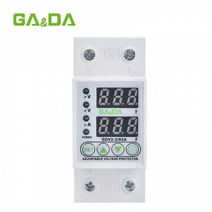 [Hot Item] Factory Price 230V DIN Rail Adjustable Automatic Recovery Reconnect Over Under Voltage Protector