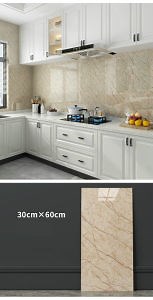 [Hot Item] 2023 New Designs Glossy PVC Self Adhesive Film Vinyl Cupboard Decoration China Manufacture Marble Wallpaper