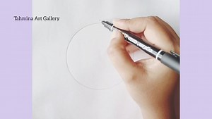 How to draw Corona Virus #art #drawing #shorts #viral #coronavirus | Tahmina Art Gallery