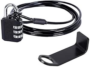 Aieve Cable Lock and Bracket for YETI Cooler, 6ft Heavy Duty Cooler Lock, Cooler Accessories for Secure YETI/Rtic Cooler