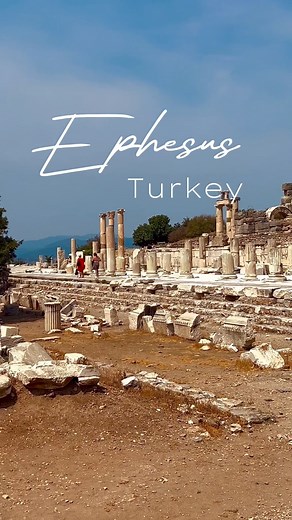 During our port stop in Kusadasi, Turkey, we visited the ancient city of Ephesus—it was quite impressive! 🤩 #cruise #celebritycruises #celebritybeyond #ephesus #ephesusturkey #mediterraneancruise | Eat Sleep Cruise