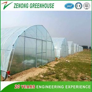 [Hot Item] Prefabricated Plastic Film Greenhouse with Ventilation/Shading for Pig Farm/Henhouse/Rabbit Hutch