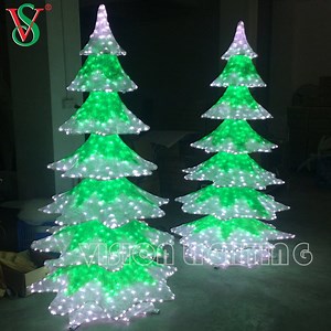 [Hot Item] LED Lighted Crystal Snow Tree Artificial Tree Light for Outdoor Garden Decoration