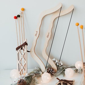 Personalized Bow With Arrows, Quiver at Extra Charge, Wooden Hunting Outdoor Toys, Baby Gifts, Best Birthday Boy Gift, Kids Activity Toy - Etsy