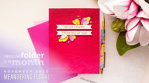 Join the Embossing Folder of the Month Club and receive a new design each month, complete with inspiration. Join now https://spellbinders.shop/EOM #spellbinders #neverstopmaking #spellbindersclubkits | Spellbinders Paper Arts | Facebook