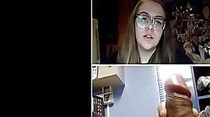 Webcam flash and cum compilation