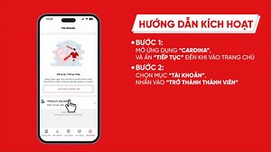 5.7K views |  TRẢI NGHIỆM NGAY - CARDINA MOBILE APP 4.0 Giao diện...