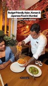 🚨 Mumbai Alert! BUDGET-FRIENDLY Asian, Korean & Japanese spot 2 minutes from Khar Station! 🍣🍜 Seriously, the vibes, the food, and the prices are all a 10/10. We devoured the Mix Sushi Platter, Dynamite Paneer (a must-try!), andJade Chicken & Bang Bang Noodles combo. Save this for your next date or dinner plan! Mandarin Wok 📍Shop no 2&3, Mahesh Chs ltd, Plot no -760, 5th Rd, Khar, Ram Krishna Nagar, Khar West, Mumbai, Maharashtra 400052 Timings: Mon- Sun: 12am-12pm #reelkarofeelkaro #koreanfo