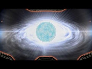 Falling Into a White Hole (Simulation)