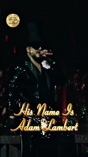 Queen's New Queen His Name Is Adam Lambert