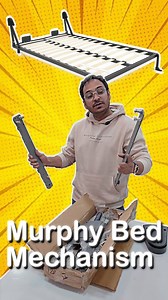 9.9K views · 259 reactions | Murphy bed mechanism space saving bed space saving furniture #fascinationseating #hardware #sofa #furnitureshop #furniture | fascination_seating | Facebook