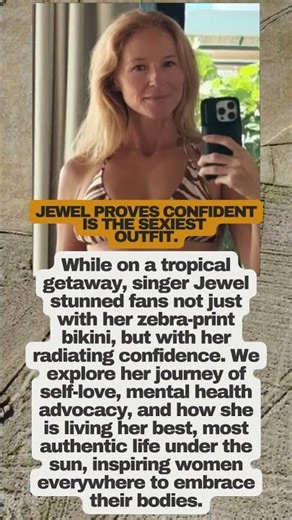 Jewel Stuns in Zebra Bikini! Living Her Best Life 🦓☀️ #Jewel