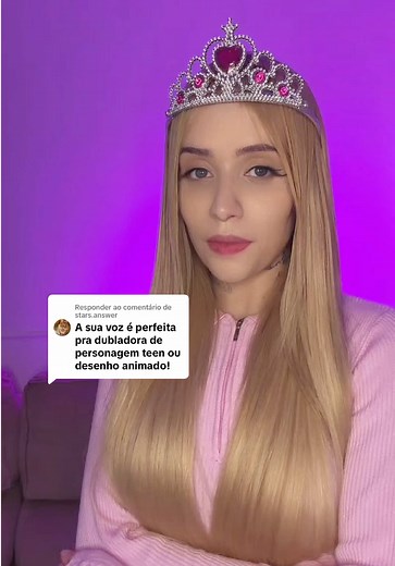 Respondendo a @stars.answer Pra quem tinha curiosidade de como seria minha voz dublando haha ☺️