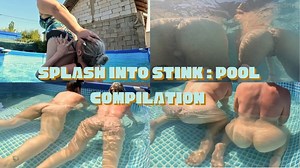 Splash into Stink: Poolside Fart Compilation | Clips4sale