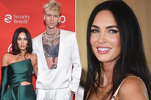 Megan Fox & MGK spark engagement rumors after she was spotted wearing a 'ring'