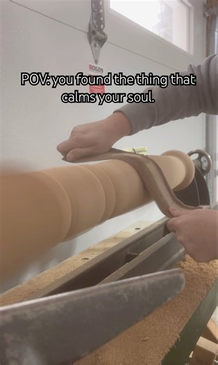 Turning Table Legs on an Old Lathe