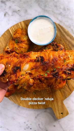 With N'duja and hot honey! 🍯 | Twisted