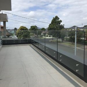 [Hot Item] Indoor Porch Stainless Steel Handrail Glass Handrail Standoff Handrail Fitting