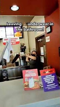 Leaving Poop Underwear In The Bathroom! #prank #funny #viral