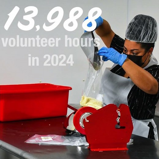 National Volunteer Month 2025 at Channel One Regional Food Bank