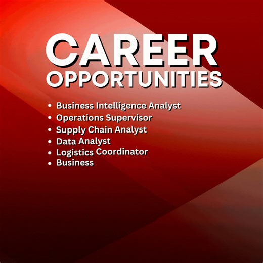 2.4K views | Optimize, innovate, and lead with a degree in Operations...