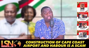 13K views · 515 reactions | CONSTRUCTION OF CAPE COAST AIRPORT AND HABOUR IS A SCAM | Loud Silence TV | Facebook
