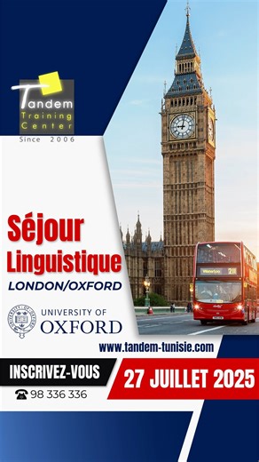 2.1K views |  Visa garanti.  Des cours d’anglais intensifs ☕ des pauses dans des coffee shops typiquement british 六‍ des rencontres internationales  et une certification qui booste votre carrière. Les places sont limitées. Oxford vous attend. | Tandem Training Center | Facebook
