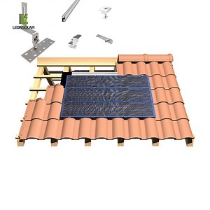 [Hot Item] Durable Stainless Steel Solar Panel Mounting Bracket Kit for Tile Roof