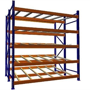 [Hot Item] Trays Carton Storage Flow Through Rack for Cartons