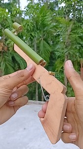1.6M views · 6.4K reactions | Bamboo Creations with Mini Slingshots and Balloon #bamboo #diy #craft #art #toys #toy #idea #reels #Amazing #project #Slingshots | Bamboo Art | Facebook