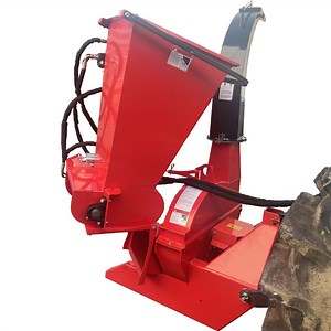 [Hot Item] 6" Chipping Diameter Hydraulic Feed 30-100HP Tractor Mounted Wood Chipper