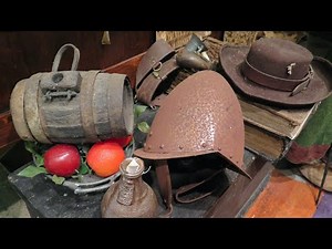 Cider Making at Hemyock Castle Farm, using the skip rescued, Vintage Wooden Cider Mill & Cider Press
