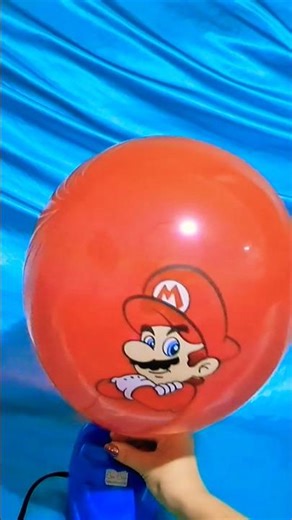 SUPER MARIO BALLOON INFLATION AND DEFLATION!!!