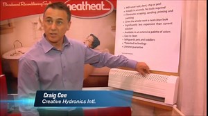 NeatHeat 30/07 Original Series Right End/Wall Cap - Hot Water Hot Water Baseboard Cover (Not for Electric Baseboard) NEATHEATRE/WC