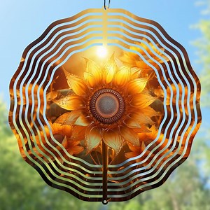 Night Sunflower Wind Spinner PNG, Sublimation Design (digital Download) - Etsy