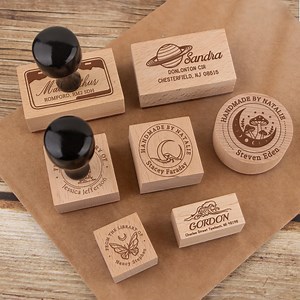 Wedding Rubber Stamps, Company Stamps, Any Logo Can Be Customized, Logo Stamps, Personalized Custom Stamps, Stamp Design, Laser Engraved - Etsy