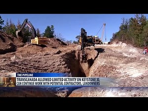 Judge allows pre-construction work on Keystone XL pipeline in Montana
