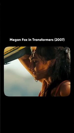 Megan Fox’s Iconic Car Scene | Transformers (2007) #megan #foxs #transformers